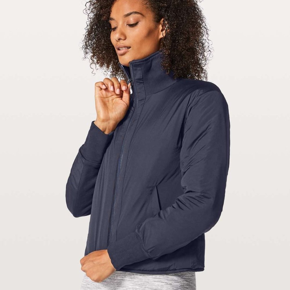 Lululemon Forever Warm Jacket in Midnight Navy